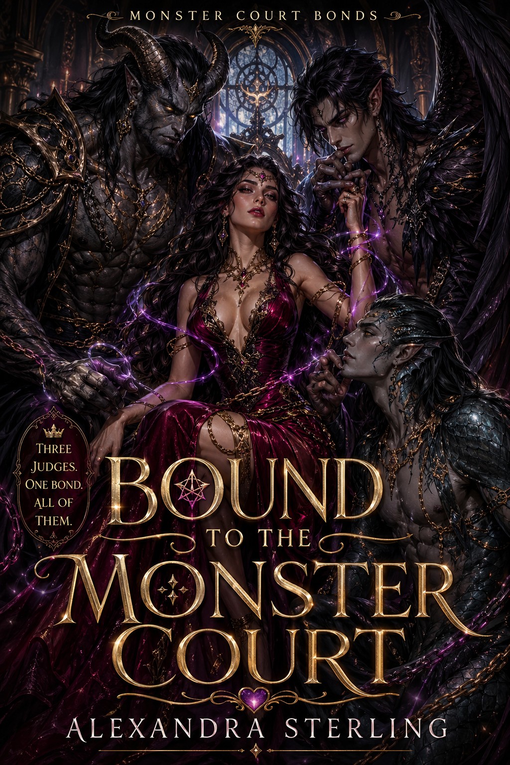 Cover of Bound to the Monster Court