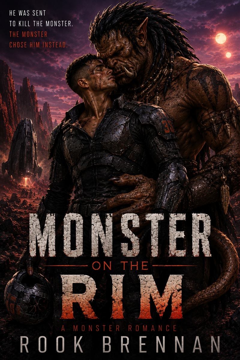 Cover of Monster on the Rim by Rook Brennan